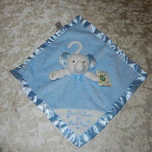 Little Me Snuggle Blanket Elephant Thank Heaven For Little Boys Lovey Toy Plush